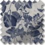 Botanic Navy - Floral Pattern Curtains