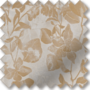 Botanic Ochre - Floral Pattern Roman Blind