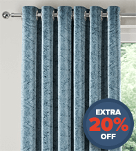 Constance Aqua - Luxury Crushed Velvet Curtains