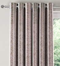 Constance Champagne - Luxury Crushed Velvet Curtains