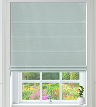 Eleganza Aqua - Textured Faux Silk Roman Blind