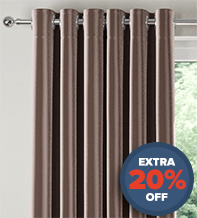 Eleganza Brown - Textured Faux Silk Curtains