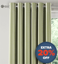 Eleganza Green - Textured Faux Silk Curtains