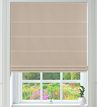 Eleganza Natural - Textured Faux Silk Roman Blind