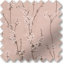 Jasmine Pink - Floral Pattern Roman Blind
