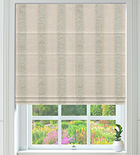 Modena Duck Egg – Stripe Patterned Roman Blind