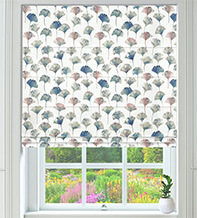 Primrose Blush – Floral Pattern Roman Blind