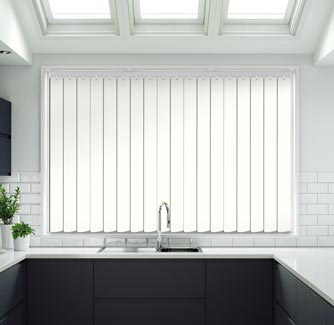 Made to Measure Rigid PVC Vertical Blinds