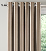 Vicenza Bronze - Faux Silk Curtains