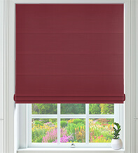 Vicenza Wine – Faux Silk Roman Blind