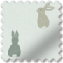 Bunnies Green - Children's Blackout Roller Blind