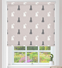 Bunnies Natural – Children’s Blackout Roller Blind