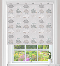 Hedgehog Beige - Children's Blackout Roller Blind