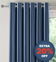 Milano Navy Blue - Luxury Curtains