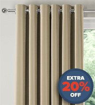 Treviso Cream - Luxury Faux Suede Curtains