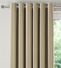 Treviso Cream - Luxury Faux Suede Curtains