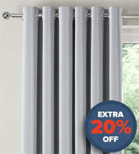 Treviso Light Grey - Luxury Faux Suede Curtains