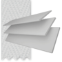 Concorde Smoke Grey - 50mm Slat Faux Wooden Blind Silver Tape