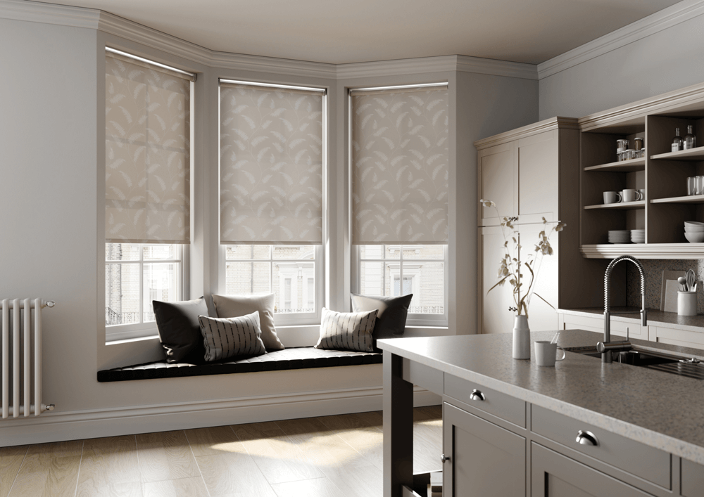 Patterned Roller Blind