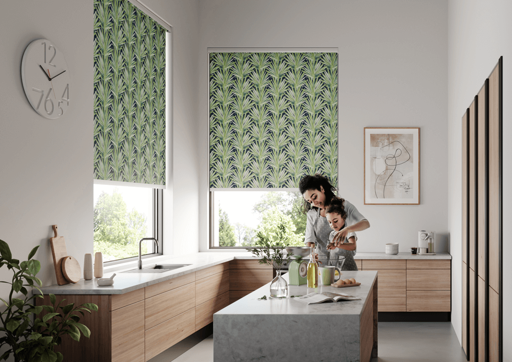 Patterned Roller Blinds