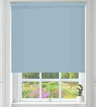 Ibiza Baby Blue – Blackout Roller Blind