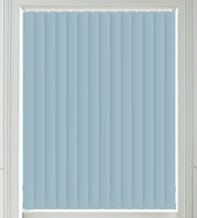 Ibiza Baby Blue - Blackout Vertical Blind