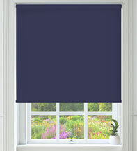 Ibiza Navy - Blackout Roller Blind