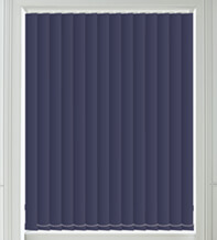 Ibiza Navy – Blackout Vertical Blind