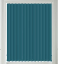 Ibiza Teal- Blackout Vertical Blind