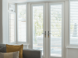 No Drill Blinds For French Doors