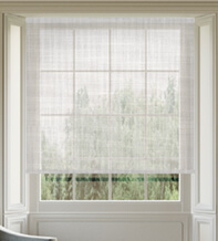 Albany Ivory – Woven Voile Roller Blind