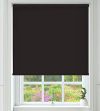 Alpha Blackout Black – Fire Retardant Moisture Resistant Blackout Roller Blind