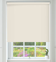 Omega Blackout Cream - Fire Retardant Moisture Resistant Blackout Roller Blind