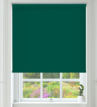 Alpha Blackout Emerald Green – Fire Retardant Moisture Resistant Blackout Roller Blind