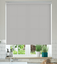 Omega Light Grey – Fire Retardant Moisture Resistant Roller Blind