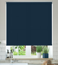 Alpha Royal Blue – Fire Retardant Moisture Resistant Roller Blind