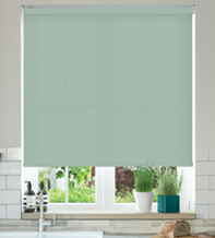 Alpha Turquoise - Fire Retardant Moisture Resistant Roller Blind