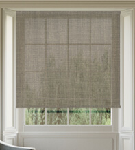 Beverly Brown – Woven Heavy Voile Roller Blind