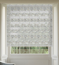 Falkland Opal Patterned Day and Night Blind with Ultra Fine Patterned Voile