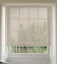 Lloyd Beige - Textured Sheer Voile Roller Blind