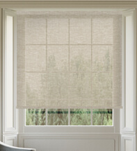 Logan Linen - Textured Herringbone Voile Roller Blind