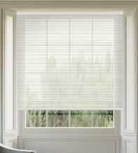 Prairie Ivory – Striped Voile Roller Blind