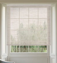 Tralee Ivory – Woven Sheer Voile Roller Blind