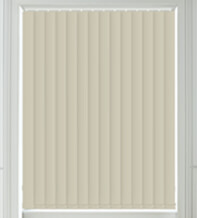 Alpha Blackout Beige – Fire Retardant & Moisture Resistant Blackout Vertical Blind