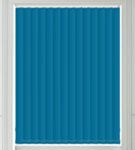 Alpha Blackout Sky Blue – Fire Retardant & Moisture Resistant Blackout Vertical Blind