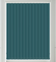 Alpha Blackout Teal – Fire Retardant & Moisture Resistant Blackout Vertical Blind