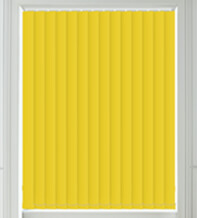 Alpha Blackout Yellow – Fire Retardant & Moisture Resistant Blackout Vertical Blind