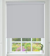 Cambridge Safe+ Ash Grey - Fire Retardant & Moisture Resistant Blackout Roller Blind