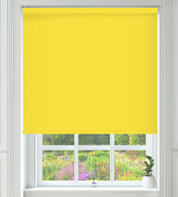 Cambridge Safe+ Bright Yellow - Fire Retardant & Moisture Resistant Blackout Roller Blind