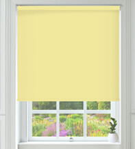 Cambridge Safe+ Lemon - Fire Retardant & Moisture Resistant Blackout Roller Blind